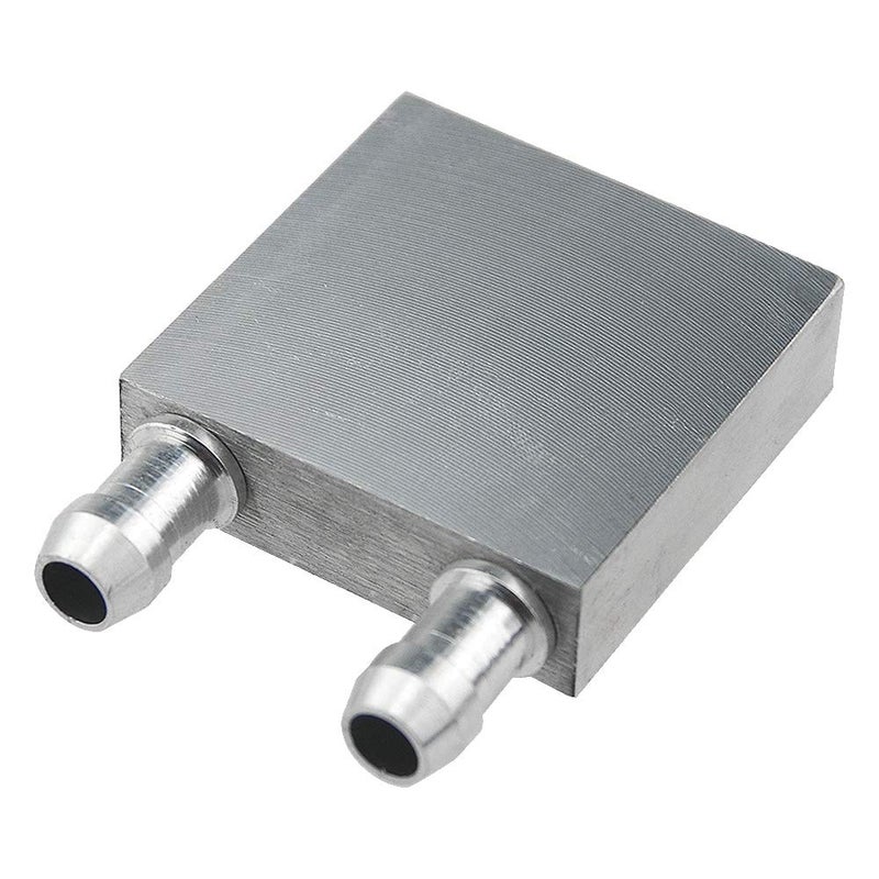 BXQINLENX Aluminum Alloy Water Cooling Block - 40x40x12mm Liquid Cold Plate for CPU/GPU, Semiconductor Cooling & Industrial Systems (2-Pack) - Image 4